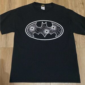 DC Comics Black Batman Logo T-Shirt